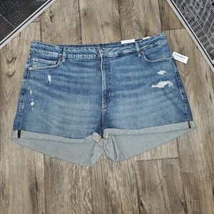 Plus Size BBW Old Navy O.G. Straight New Shorts